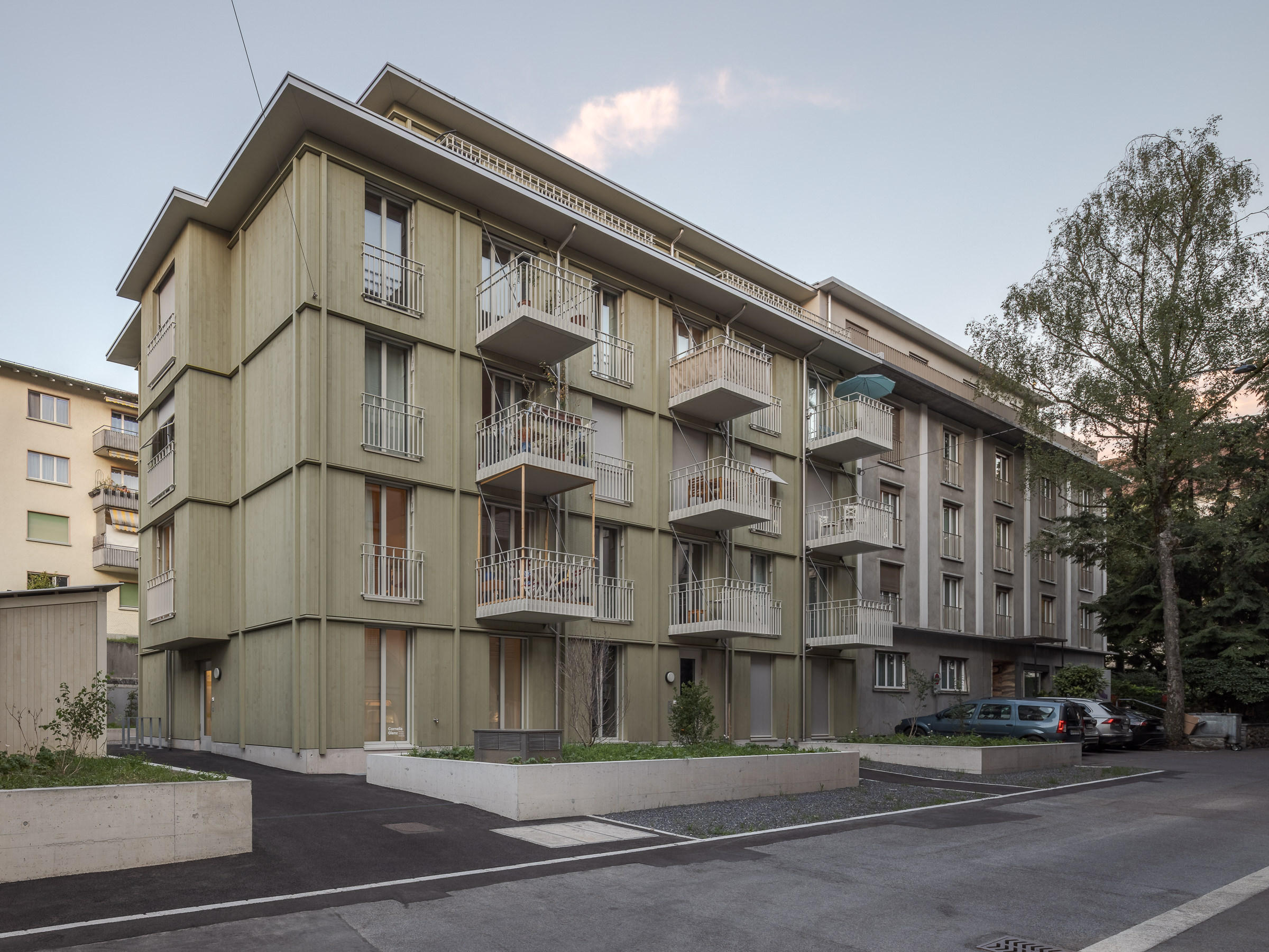 buan-architekten-neubau mehrfamilienhaus-luzern-Holzbau-Neubau-Architektur-urban