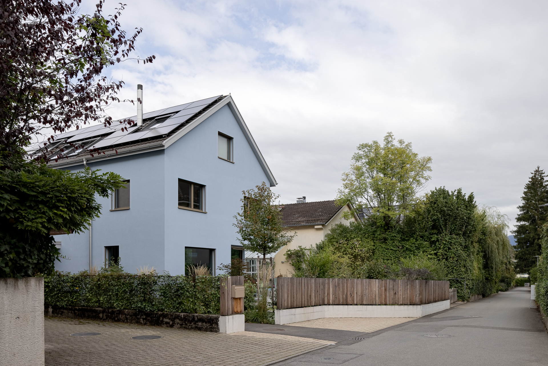 buan architekten – Ersatzneubau Einfamilienhaus Kriens – Aussenbild 1