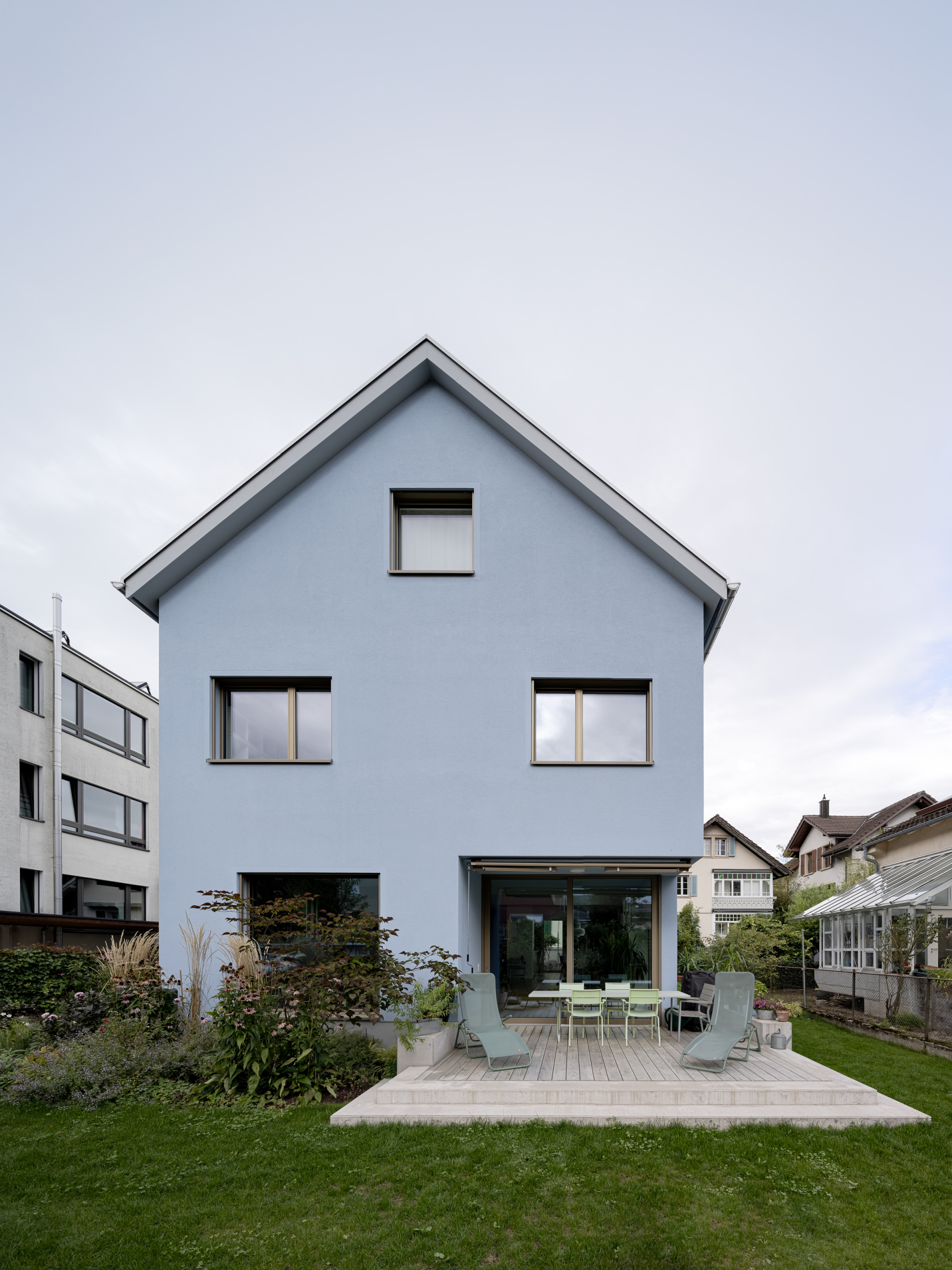 buan architekten – Ersatzneubau Einfamilienhaus Kriens – Aussenbild 2