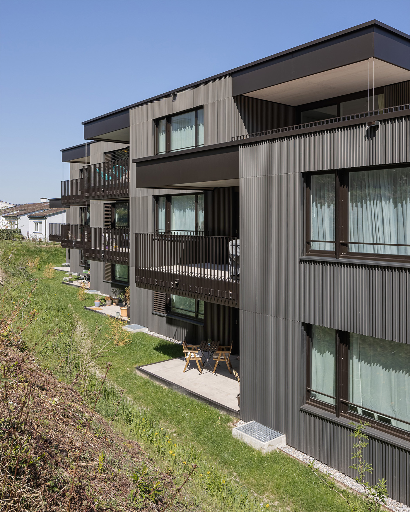 buan-architekten-neubau mehrfamilienhaus-luzern-südfassade 1