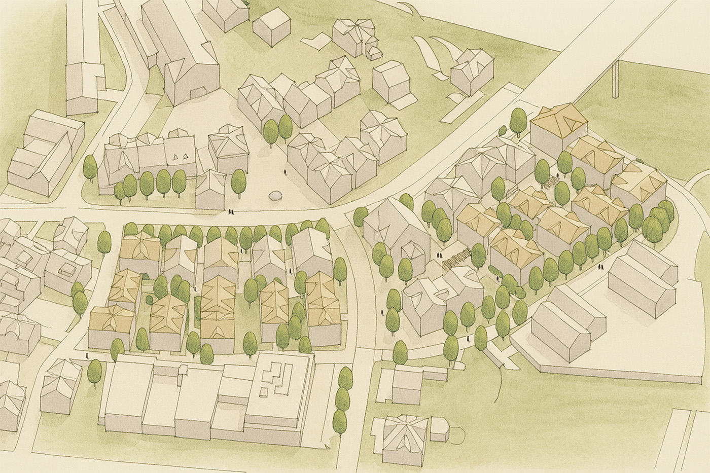 buan-architekten-testplanung-grabenweg-rothenburg-konzeptskizze