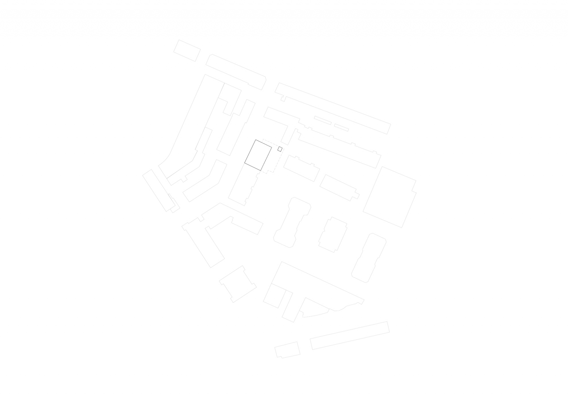 buan architekten - Umbau Bueroraeume IG Arbeit Unterlachenstrasse Luzern - Situation