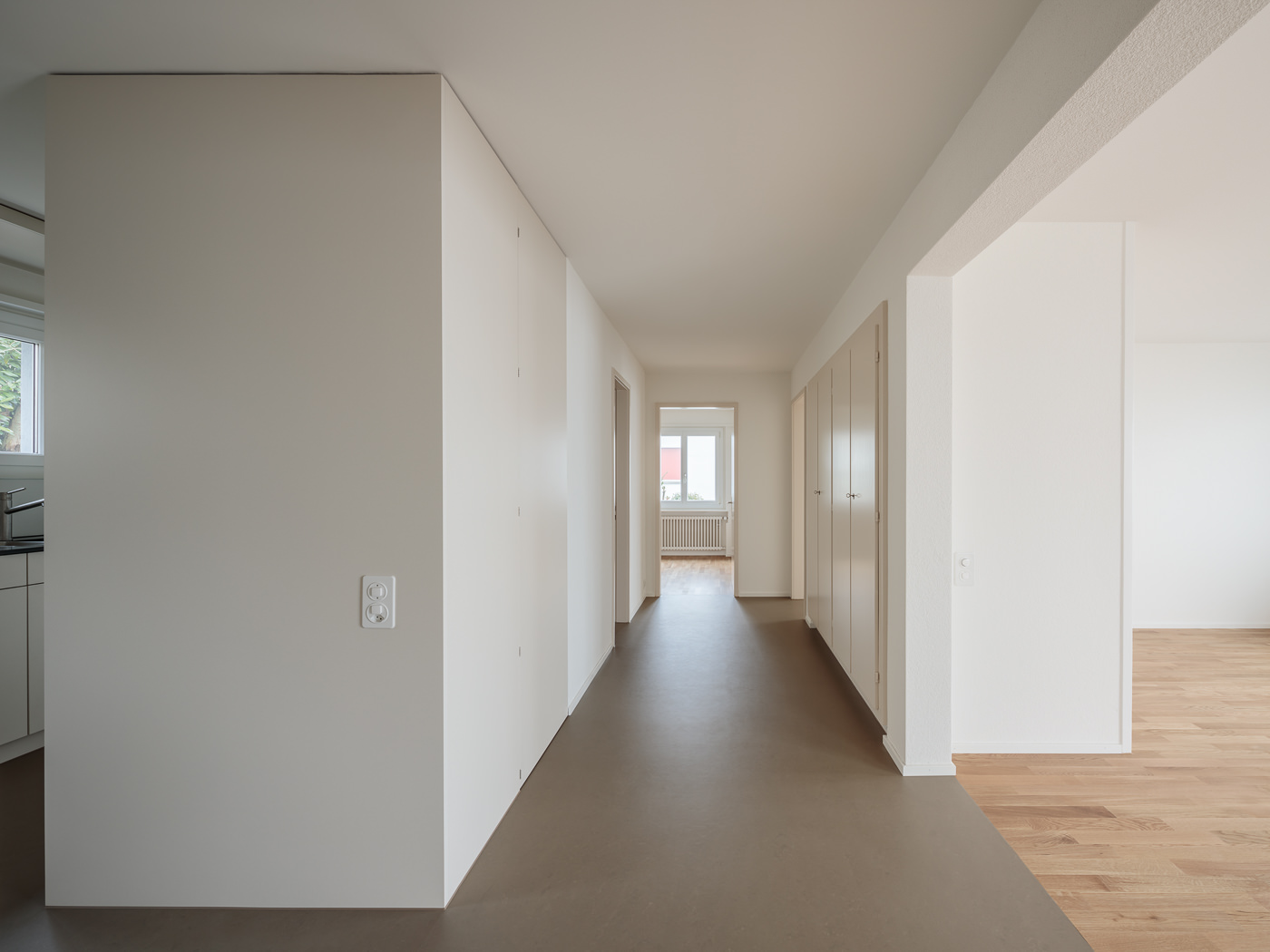 buan architekten - Umbau Zweifamilienhaus Horw - Innenraum